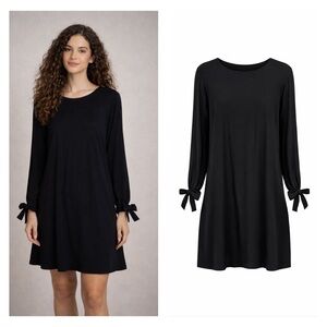 Old Navy Black Midi Dress Size XL Soft Girl Capsule Whimsigoth Fairy Grunge